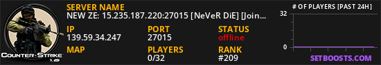 NEW ZE: 15.235.187.220:27015 [NeVeR DiE] [Join NEW IP]