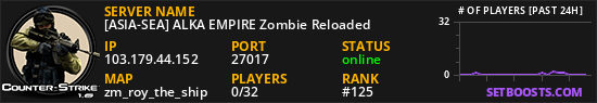 [ASIA-SEA] ALKA EMPIRE Zombie Reloaded