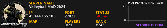 Volleyball MoD 2k24