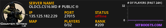 OLDCS.CS16.MD # PUBLIC ®