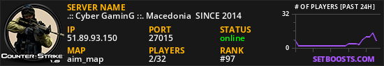 .:: Cyber GaminG ::. Macedonia  SINCE 2014