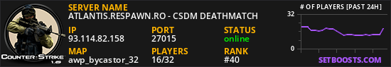 ATLANTIS.RESPAWN.RO - CSDM DEATHMATCH