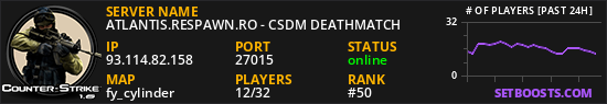 ATLANTIS.RESPAWN.RO - CSDM DEATHMATCH
