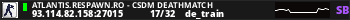 ATLANTIS.RESPAWN.RO - CSDM DEATHMATCH