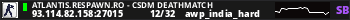ATLANTIS.RESPAWN.RO - CSDM DEATHMATCH