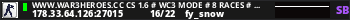 www.War3Heroes.cc CS 1.6 # WC3 Mode # 8 Races # discord.gg/Ty4Cdnp8E
