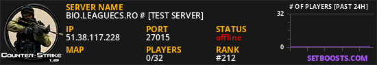 BIO.LEAGUECS.RO # [TEST SERVER]