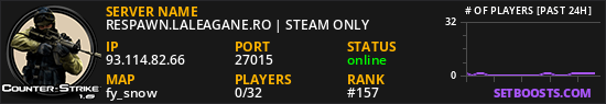 RESPAWN.LALEAGANE.RO | STEAM ONLY