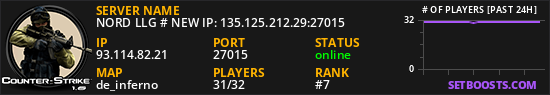 NORD LLG # NEW IP: 135.125.212.29:27015