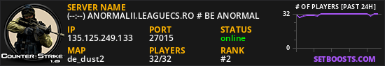 (--:--) ANORMALII.LEAGUECS.RO # BE ANORMAL