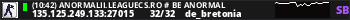 (21:04) ANORMALII.LEAGUECS.RO # BE ANORMAL