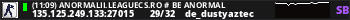 (32:22) ANORMALII.LEAGUECS.RO # BE ANORMAL