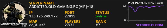 ADDICTED.OLD-GAMING.RO[VIP]+18