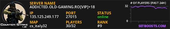 ADDICTED.OLD-GAMING.RO[VIP]+18