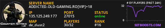 ADDICTED.OLD-GAMING.RO[VIP]+18