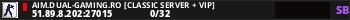 AIM.DUAL-GAMING.RO [CLASSIC SERVER + VIP]