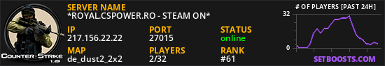*ROYAL.CSPOWER.RO - STEAM ON*