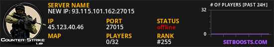 NEW IP: 93.115.101.162:27015
