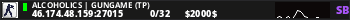 ALCOHOLICS | GUNGAME (TP)