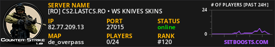 [RO] CS2.LASTCS.RO • WS KNIVES SKINS