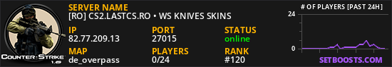 [RO] CS2.LASTCS.RO • WS KNIVES SKINS