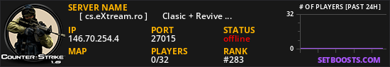 ★   [ cs.eXtream.ro ] ⮞   Clasic + Revive Mode | Free GUN