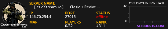 ★   [ cs.eXtream.ro ] ⮞   Clasic + Revive Mode | Free GUN