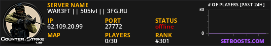 WAR3FT || 505lvl || 3FG.RU