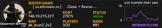 ★   [ cs.eXtream.ro ] ⮞   Clasic + Revive Mode | Free GUN