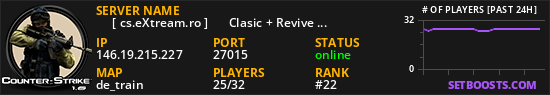 ★   [ cs.eXtream.ro ] ⮞   Clasic + Revive Mode | Free GUN