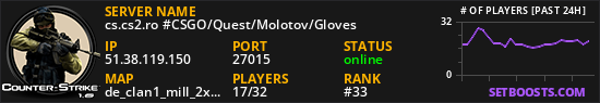 cs.cs2.ro #CSGO/Quest/Molotov/Gloves