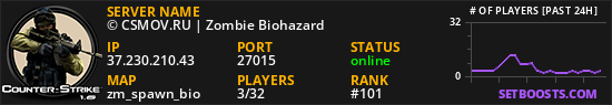 © CSMOV.RU | Zombie Biohazard ★