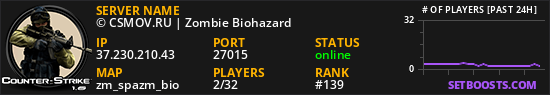 © CSMOV.RU | Zombie Biohazard ★