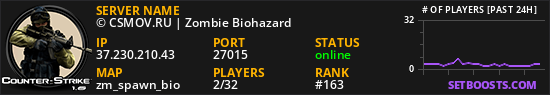 © CSMOV.RU | Zombie Biohazard ★