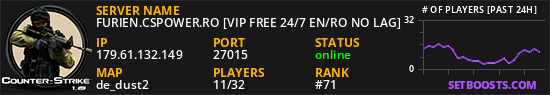 FURIEN.CSPOWER.RO [VIP FREE 24/7 EN/RO NO LAG]