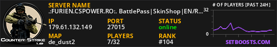 .:FURIEN.CSPOWER.RO:. BattlePass|SkinShop|EN/RO