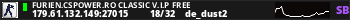 FURIEN.CSPOWER.RO Classic V.I.P FREE