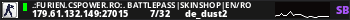 .:FURIEN.CSPOWER.RO:. BattlePass|SkinShop|EN/RO