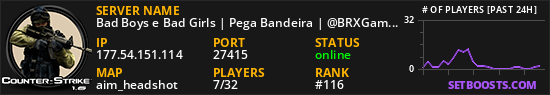 Bad Boys e Bad Girls | Pega Bandeira | @BRXGames