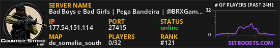 Bad Boys e Bad Girls | Pega Bandeira | @BRXGames