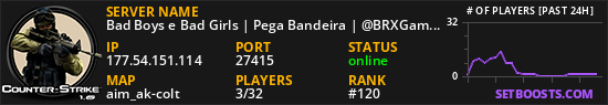Bad Boys e Bad Girls | Pega Bandeira | @BRXGames