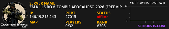 ZM.KILLS.RO # ZOMBIE APOCALIPSO 2026 [FREE VIP]