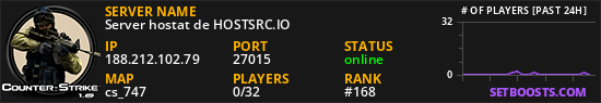 Server hostat de HOSTSRC.IO