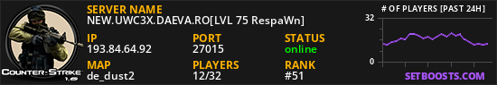 NEW.UWC3X.DAEVA.RO[LVL 75 RespaWn]