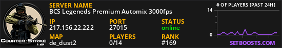 BCS Legeneds Premium Automix 3000fps