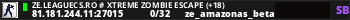 ZE.LeagueCS.Ro # Xtreme Zombie Escape (+18)