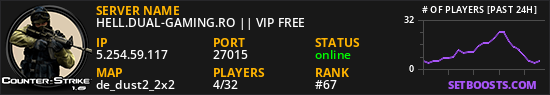 HELL.DUAL-GAMING.RO || VIP FREE