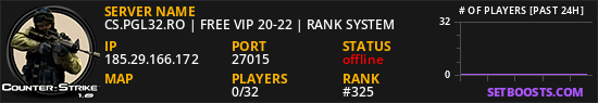 CS.PGL32.RO | FREE VIP 20-22 | RANK SYSTEM