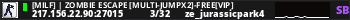 [MILF] | ZOMBIE ESCAPE [Multi-jumpx2]-FREE[VIP]