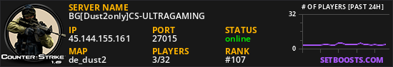 BG[Dust2only]CS-ULTRAGAMING
